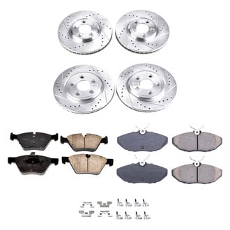 Callahan Brake Parts® - Drilled and Slotted Brake Kit
