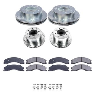 Callahan Brake Parts® - Drilled and Slotted Brake Kit