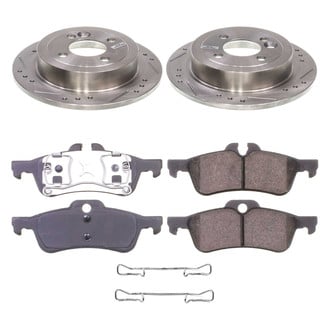 Callahan Brake Parts® - Drilled and Slotted Rear Brake Kit