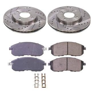 Callahan Brake Parts® - Drilled & Slotted Brake Kit