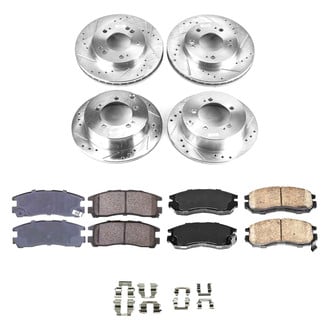 Callahan Brake Parts® - Drilled & Slotted Brake Kit