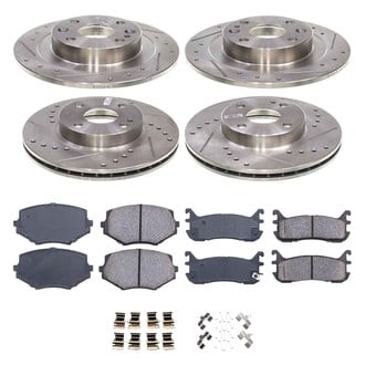 Callahan Brake Parts® - Drilled & Slotted Brake Kit