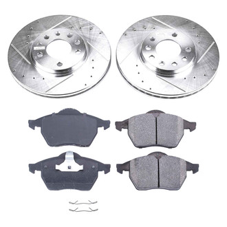 Callahan Brake Parts® - Drilled & Slotted Brake Kit