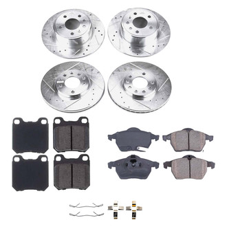 Callahan Brake Parts® - Drilled and Slotted Brake Kit
