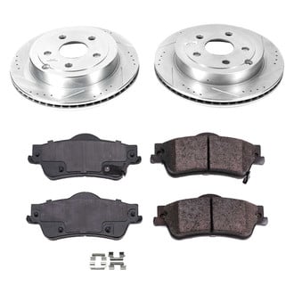 Callahan Brake Parts® - Drilled and Slotted Rear Brake Kit
