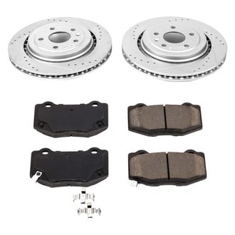 Callahan Brake Parts® - Drilled and Slotted Rear Brake Kit