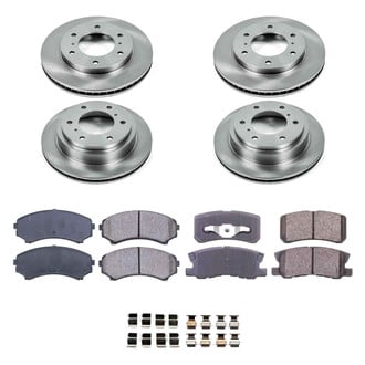 Callahan Brake Parts® - Plain Brake Kit