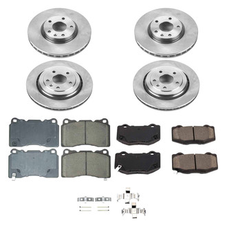 Callahan Brake Parts® - Plain Brake Kit