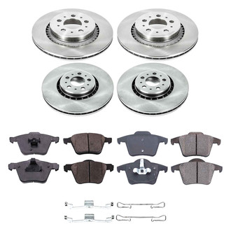 Callahan Brake Parts® - Plain Brake Kit