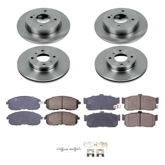 Callahan Brake Parts® - Plain Brake Kit