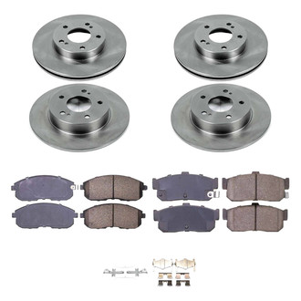 Callahan Brake Parts® - Plain Brake Kit