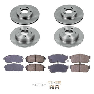 Callahan Brake Parts® - Plain Brake Kit