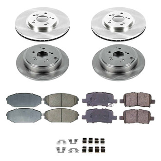Callahan Brake Parts® - Plain Brake Kit