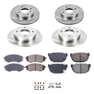 Callahan Brake Parts® - Plain Brake Kit
