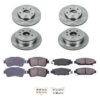Callahan Brake Parts® - Plain Brake Kit