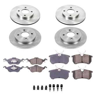 Callahan Brake Parts® - Plain Brake Kit