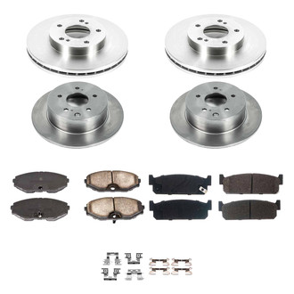 Callahan Brake Parts® - Plain Brake Kit