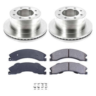 Callahan Brake Parts® - Plain Rear Brake Kit
