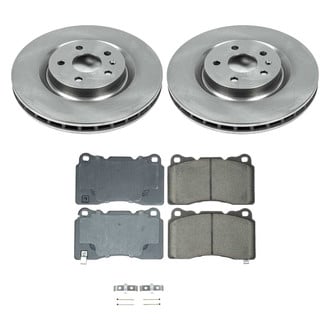 Callahan Brake Parts® - Plain Front Brake Kit
