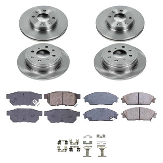 Callahan Brake Parts® - Plain Brake Kit