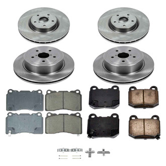 Callahan Brake Parts® - Plain Brake Kit