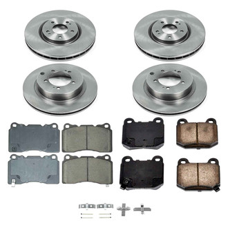 Callahan Brake Parts® - Plain Brake Kit