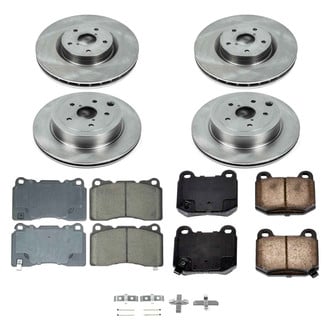 Callahan Brake Parts® - Plain Brake Kit
