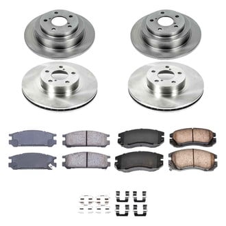 Callahan Brake Parts® - Plain Brake Kit