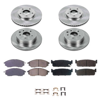 Callahan Brake Parts® - Plain Brake Kit