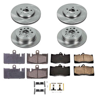 Callahan Brake Parts® - Plain Brake Kit
