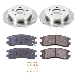 Callahan Brake Parts® - Plain Rear Brake Kit