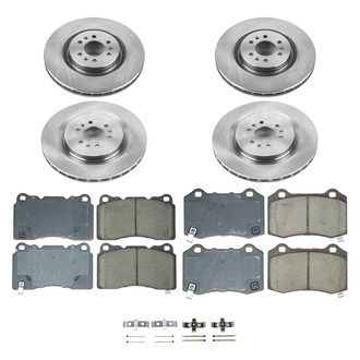 Callahan Brake Parts® - Plain Brake Kit
