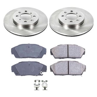 Callahan Brake Parts® - Plain Front Brake Kit