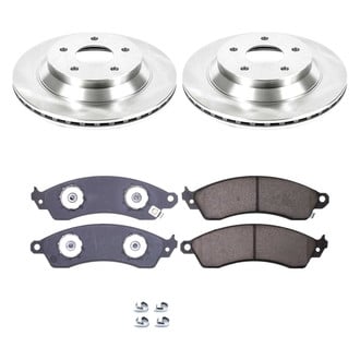 Callahan Brake Parts® - Plain Front Brake Kit