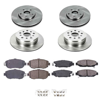 Callahan Brake Parts® - Plain Brake Kit