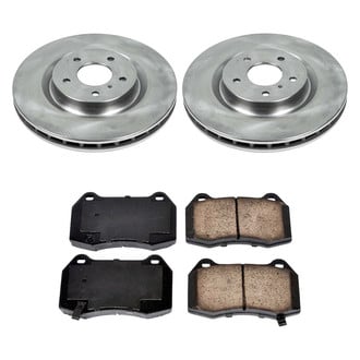Callahan Brake Parts® - Plain Front Brake Kit