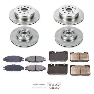 Callahan Brake Parts® - Plain Brake Kit