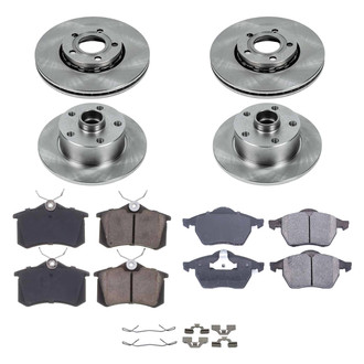 Callahan Brake Parts® - Plain Brake Kit