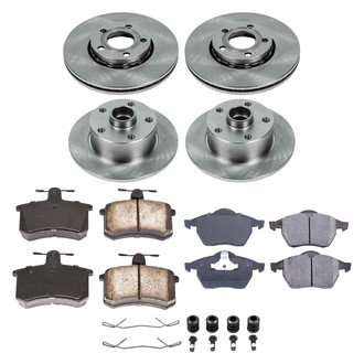 Callahan Brake Parts® - Plain Brake Kit