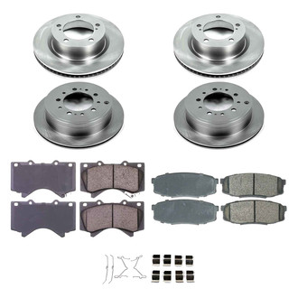 Callahan Brake Parts® - Plain Brake Kit