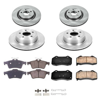 Callahan Brake Parts® - Plain Brake Kit