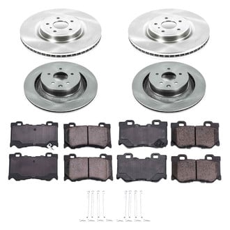Callahan Brake Parts® - Plain Brake Kit