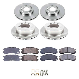 Callahan Brake Parts® - Plain Brake Kit