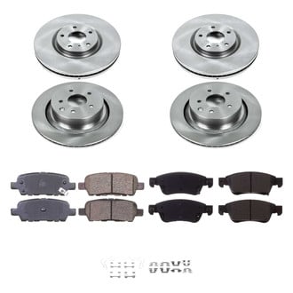 Callahan Brake Parts® - Plain Brake Kit