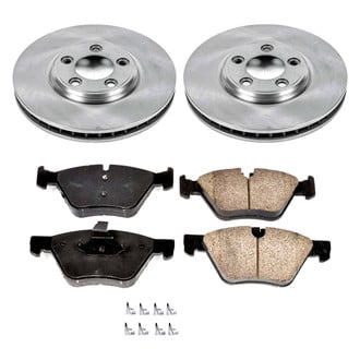Callahan Brake Parts® - Plain Front Brake Kit