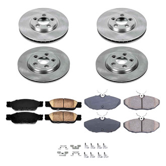 Callahan Brake Parts® - Plain Brake Kit