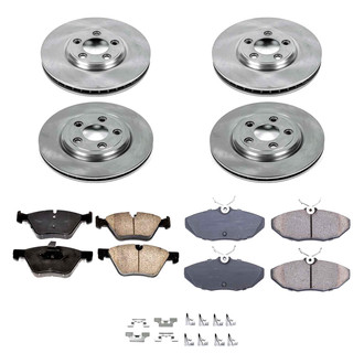Callahan Brake Parts® - Plain Brake Kit