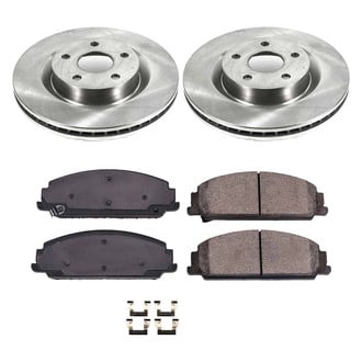 Callahan Brake Parts® - Plain Front Brake Kit