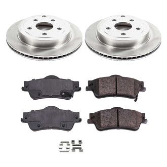 Callahan Brake Parts® - Plain Rear Brake Kit