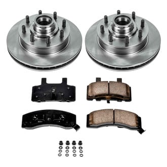 Callahan Brake Parts® - Plain Front Brake Kit